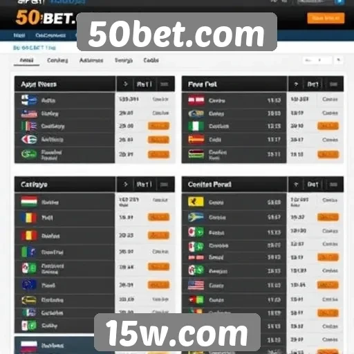 Comparação entre 50bet.com e outros sites de apostas